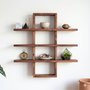 Hanah Home Raf359 Estantería Decorativa de Madera